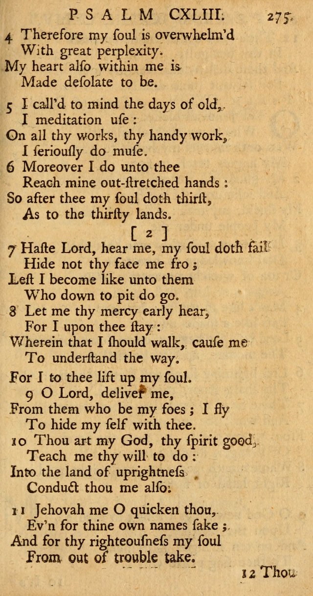 The Psalms, Hymns, and Spiritual Songs of the Old and New-Testament: faithfully translated into English metre: for the use, edification, and comfort of the saints...especially in New-England (25th ed) page 283