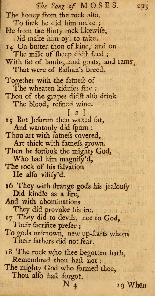 The Psalms, Hymns, and Spiritual Songs of the Old and New-Testament: faithfully translated into English metre: for the use, edification, and comfort of the saints...especially in New-England (25th ed) page 301