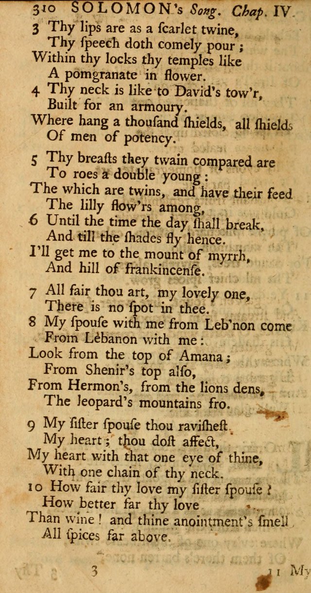 The Psalms, Hymns, and Spiritual Songs of the Old and New-Testament: faithfully translated into English metre: for the use, edification, and comfort of the saints...especially in New-England (25th ed) page 318