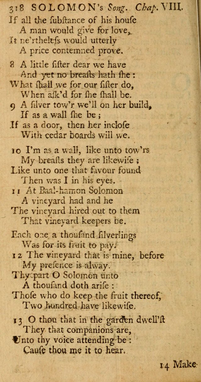 The Psalms, Hymns, and Spiritual Songs of the Old and New-Testament: faithfully translated into English metre: for the use, edification, and comfort of the saints...especially in New-England (25th ed) page 326