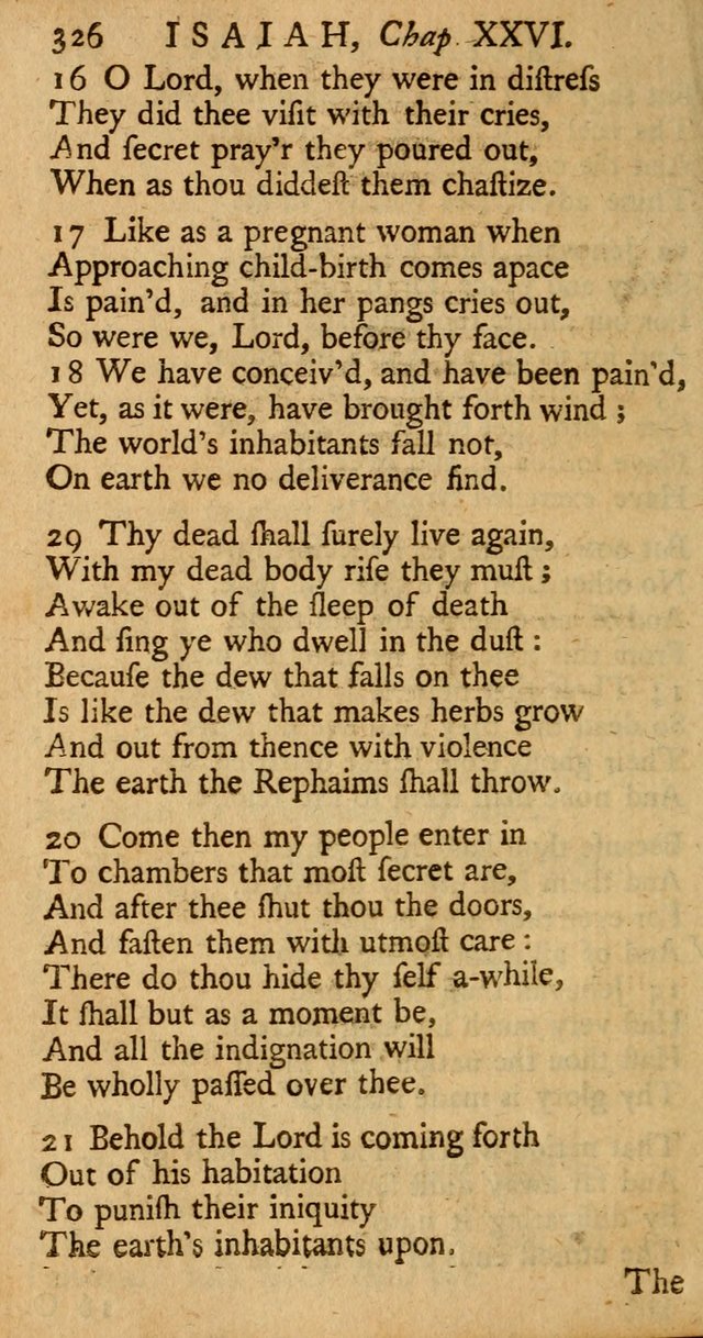 The Psalms, Hymns, and Spiritual Songs of the Old and New-Testament: faithfully translated into English metre: for the use, edification, and comfort of the saints...especially in New-England (25th ed) page 334