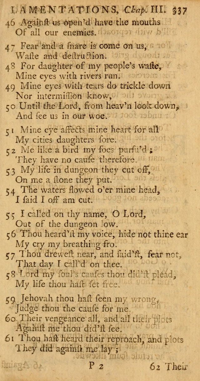 The Psalms, Hymns, and Spiritual Songs of the Old and New-Testament: faithfully translated into English metre: for the use, edification, and comfort of the saints...especially in New-England (25th ed) page 345