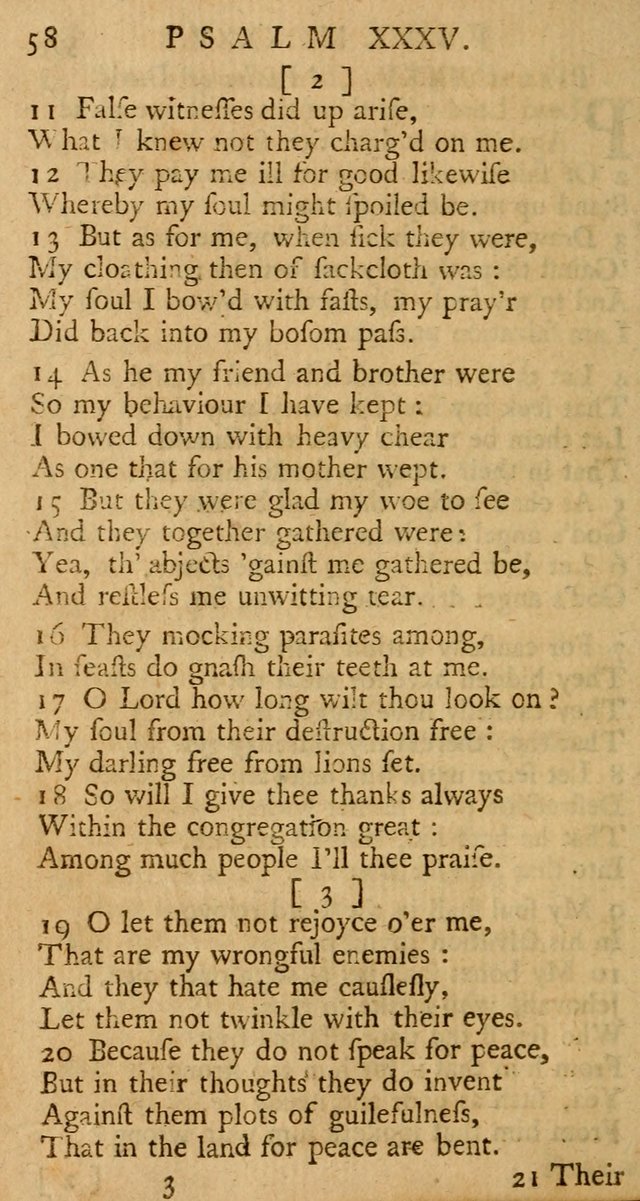 The Psalms, Hymns, and Spiritual Songs of the Old and New-Testament: faithfully translated into English metre: for the use, edification, and comfort of the saints...especially in New-England (25th ed) page 62