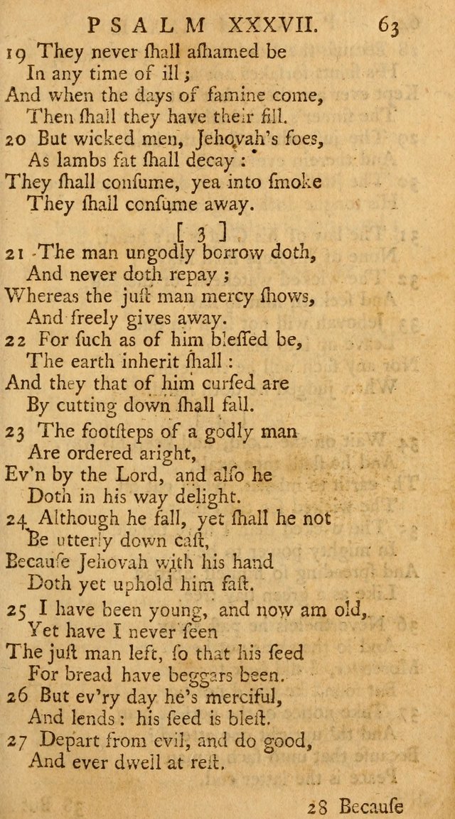 The Psalms, Hymns, and Spiritual Songs of the Old and New-Testament: faithfully translated into English metre: for the use, edification, and comfort of the saints...especially in New-England (25th ed) page 67