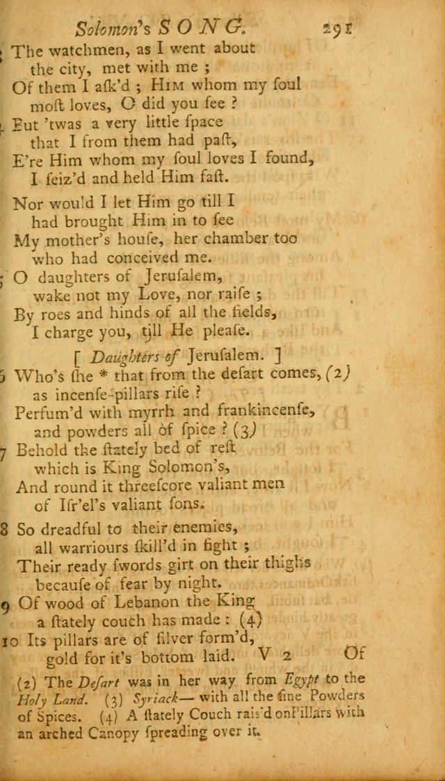 The Psalms, Hymns and Spiritual Songs of the Old and New Testament, faithully translated into English metre: being the New England Psalm Book (Rev. and Improved) page 291