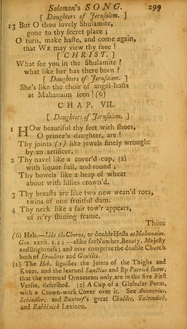 The Psalms, Hymns and Spiritual Songs of the Old and New Testament, faithully translated into English metre: being the New England Psalm Book (Rev. and Improved) page 299