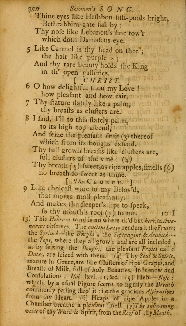 The Psalms, Hymns and Spiritual Songs of the Old and New Testament, faithully translated into English metre: being the New England Psalm Book (Rev. and Improved) page 300