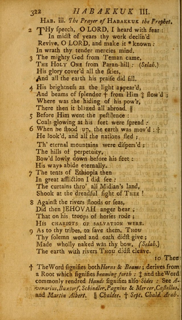 The Psalms, Hymns and Spiritual Songs of the Old and New Testament, faithully translated into English metre: being the New England Psalm Book (Rev. and Improved) page 322