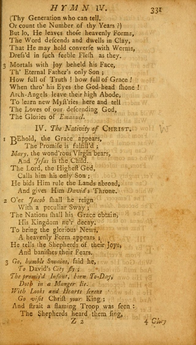 The Psalms, Hymns and Spiritual Songs of the Old and New Testament, faithully translated into English metre: being the New England Psalm Book (Rev. and Improved) page 331