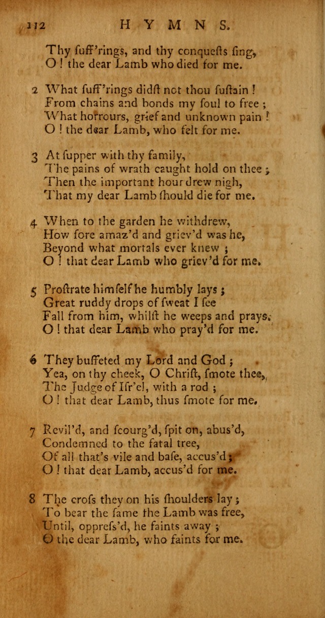 Psalms, Hymns and Spiritual Songs: selected and original, designed for the use of the Church Universal in public and private devotion page 112