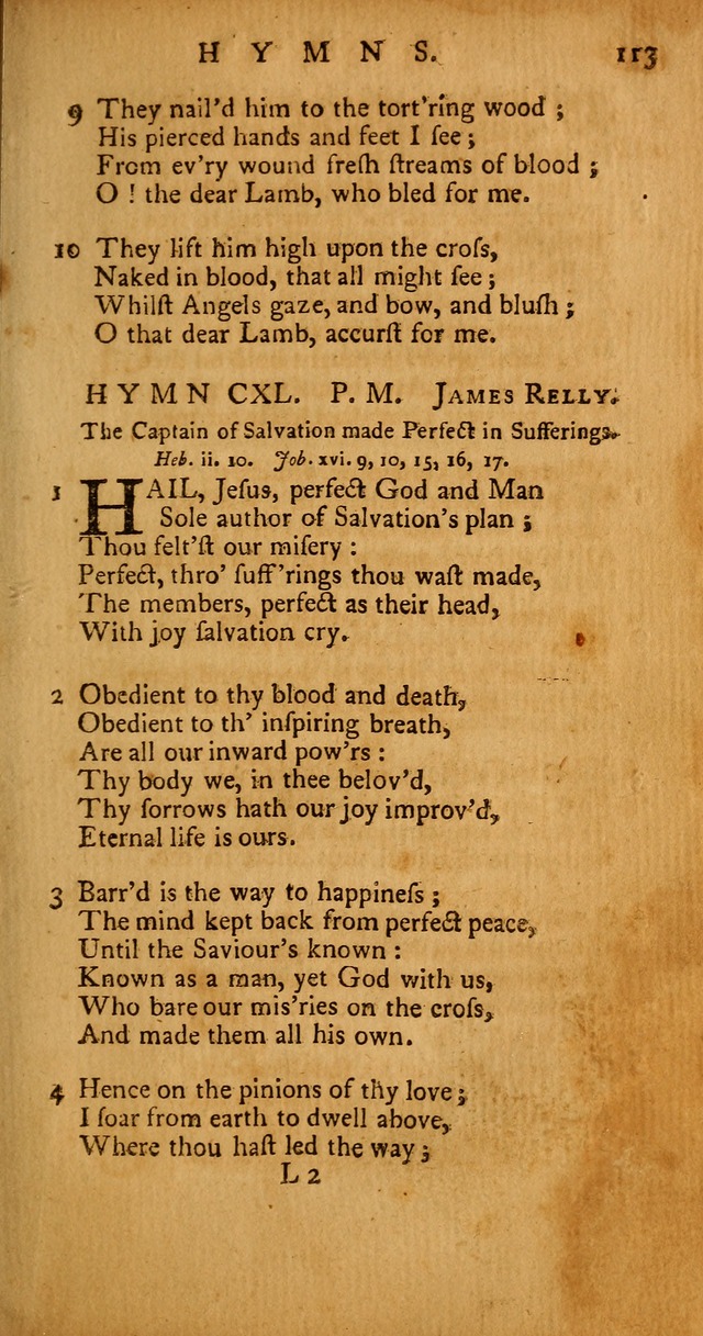 Psalms, Hymns and Spiritual Songs: selected and original, designed for the use of the Church Universal in public and private devotion page 113