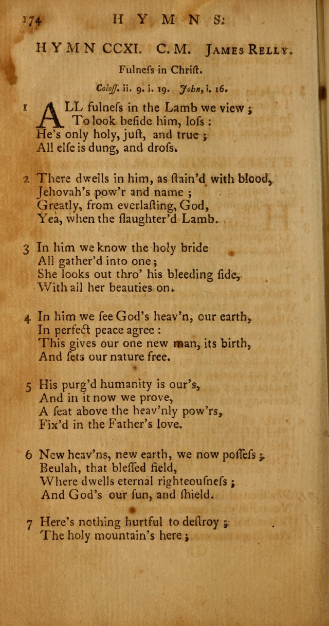 Psalms, Hymns and Spiritual Songs: selected and original, designed for the use of the Church Universal in public and private devotion page 174