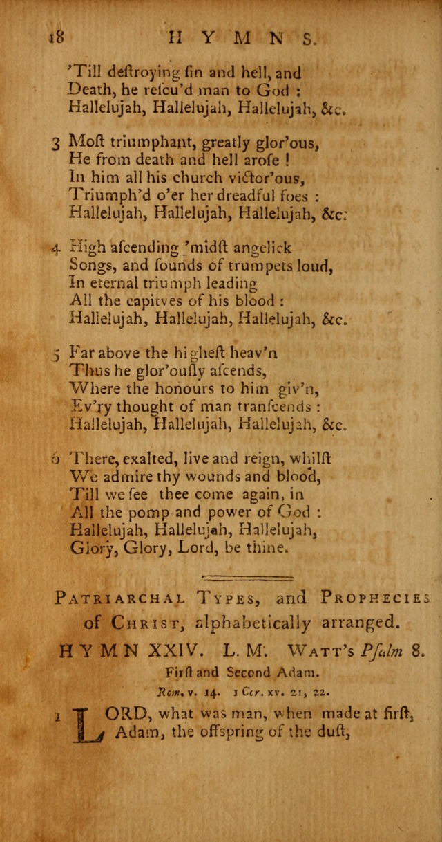 Psalms, Hymns and Spiritual Songs: selected and original, designed for the use of the Church Universal in public and private devotion page 18