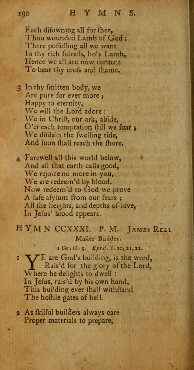 Psalms, Hymns and Spiritual Songs: selected and original, designed for the use of the Church Universal in public and private devotion page 190