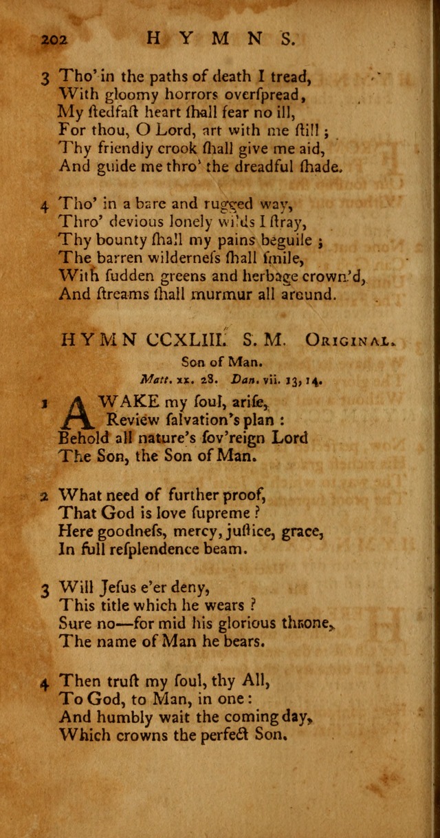 Psalms, Hymns and Spiritual Songs: selected and original, designed for the use of the Church Universal in public and private devotion page 202