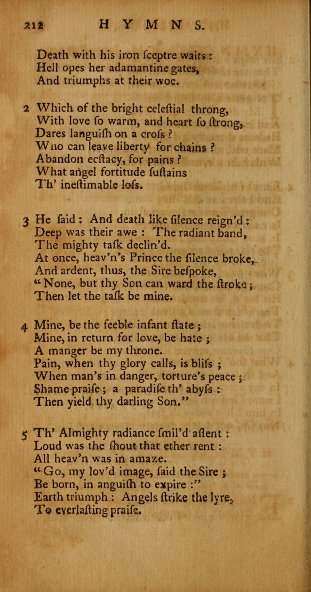 Psalms, Hymns and Spiritual Songs: selected and original, designed for the use of the Church Universal in public and private devotion page 212