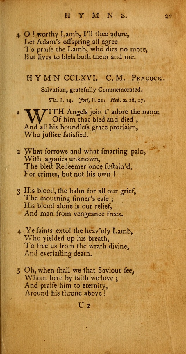 Psalms, Hymns and Spiritual Songs: selected and original, designed for the use of the Church Universal in public and private devotion page 221