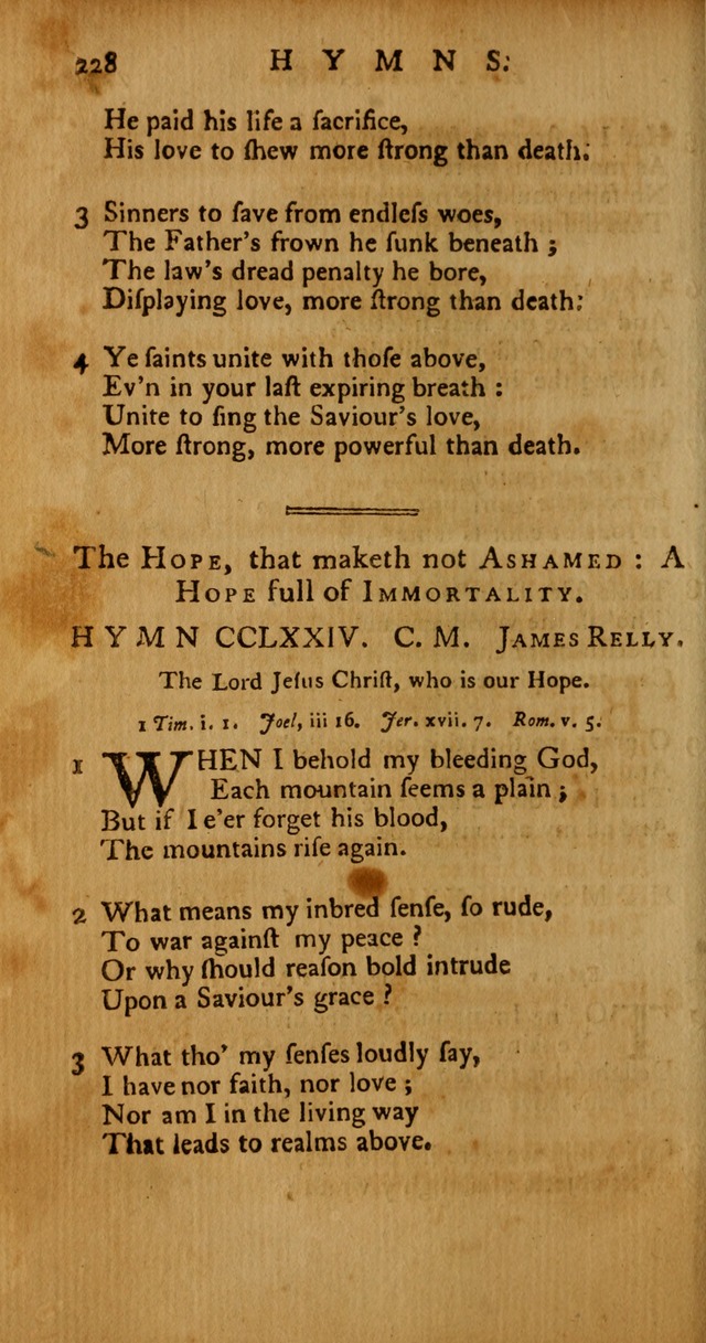 Psalms, Hymns and Spiritual Songs: selected and original, designed for the use of the Church Universal in public and private devotion page 228