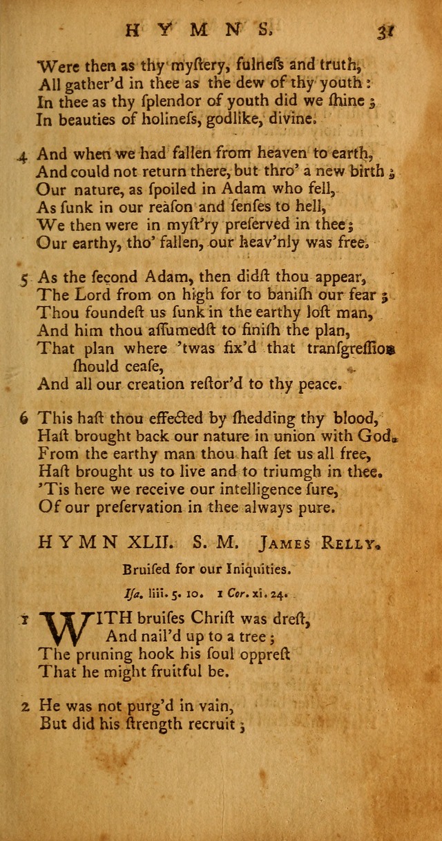 Psalms, Hymns and Spiritual Songs: selected and original, designed for the use of the Church Universal in public and private devotion page 31