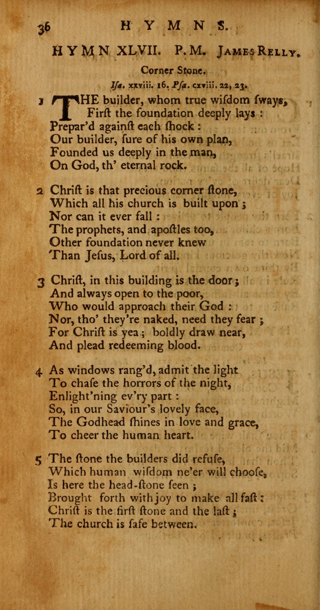 Psalms, Hymns and Spiritual Songs: selected and original, designed for the use of the Church Universal in public and private devotion page 36