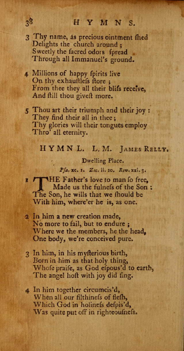 Psalms, Hymns and Spiritual Songs: selected and original, designed for the use of the Church Universal in public and private devotion page 38