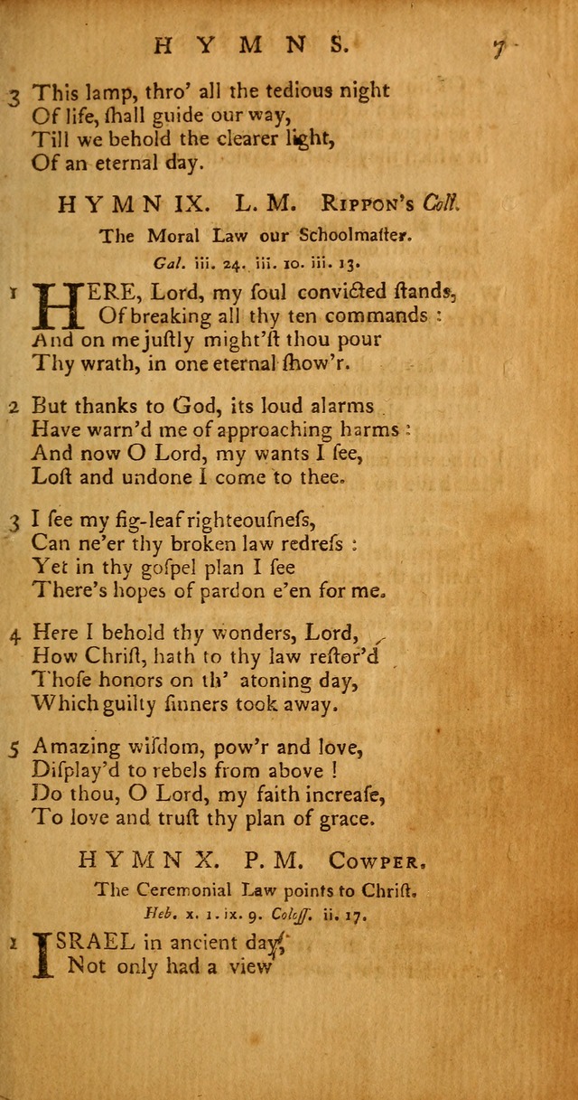 Psalms, Hymns and Spiritual Songs: selected and original, designed for the use of the Church Universal in public and private devotion page 7