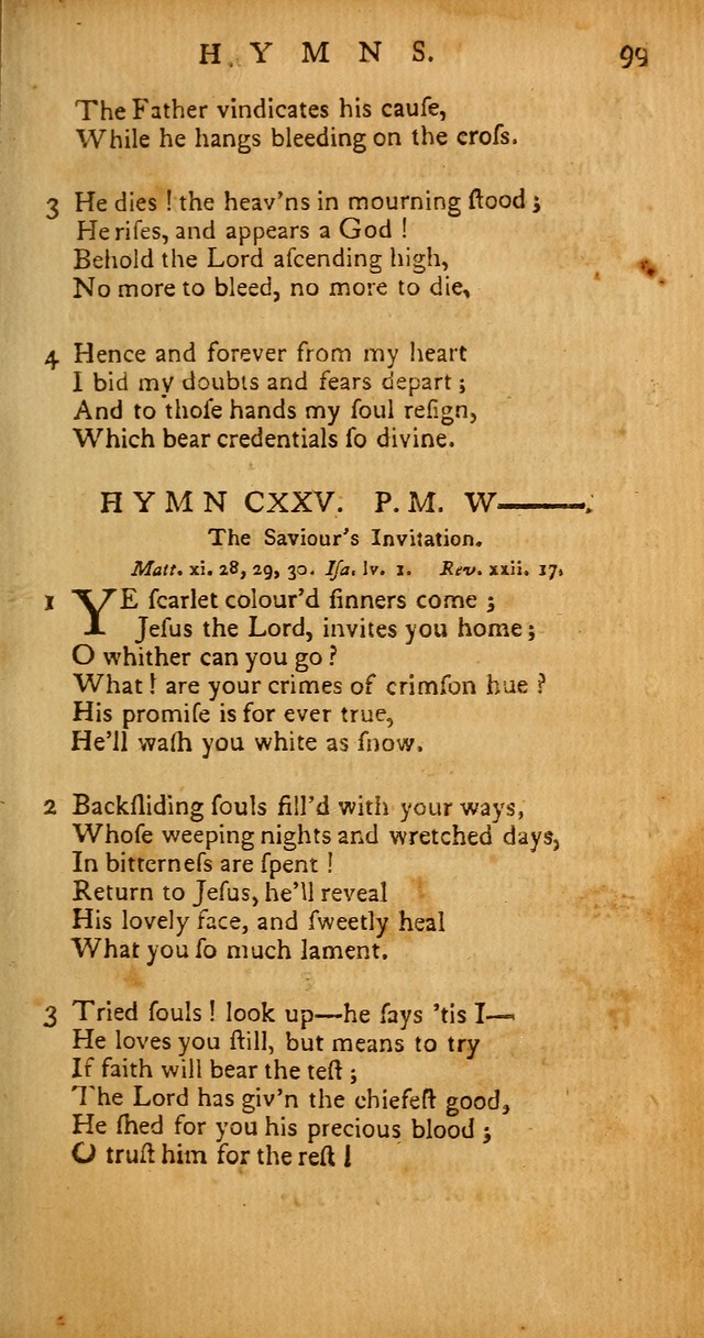 Psalms, Hymns and Spiritual Songs: selected and original, designed for the use of the Church Universal in public and private devotion page 99