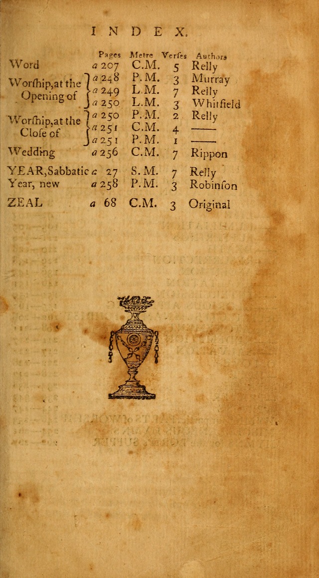 Psalms, Hymns and Spiritual Songs: selected and original, designed for the use of the Church Universal in public and private devotion page xxvii