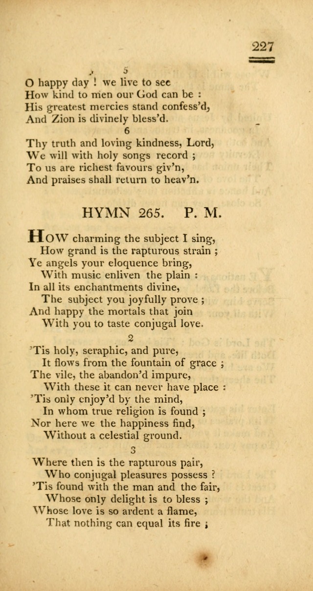 Psalms, Hymns and Spiritual Songs: selected and designed for the use of  the church universal, in public and private devotion; with an appendix, containing the original hymns omitted in the last ed. page 229