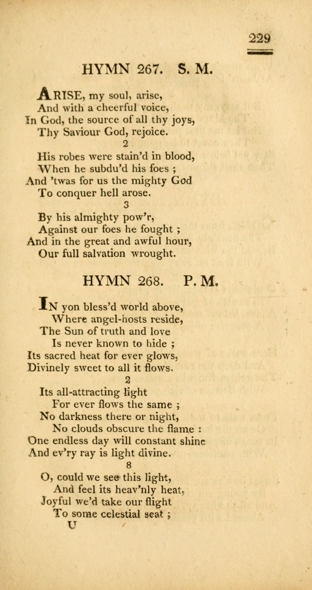 Psalms, Hymns and Spiritual Songs: selected and designed for the use of  the church universal, in public and private devotion; with an appendix, containing the original hymns omitted in the last ed. page 231