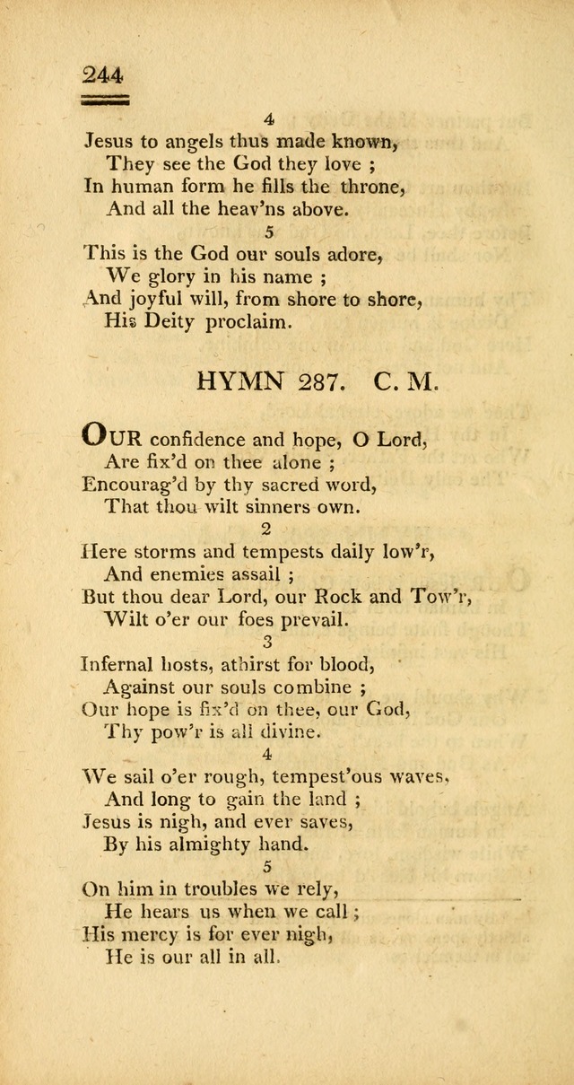 Psalms, Hymns and Spiritual Songs: selected and designed for the use of  the church universal, in public and private devotion; with an appendix, containing the original hymns omitted in the last ed. page 246