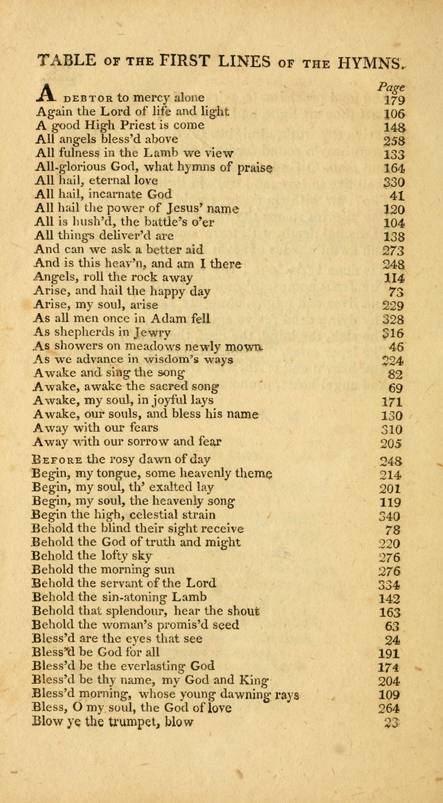 Psalms, Hymns and Spiritual Songs: selected and designed for the use of  the church universal, in public and private devotion; with an appendix, containing the original hymns omitted in the last ed. page 382