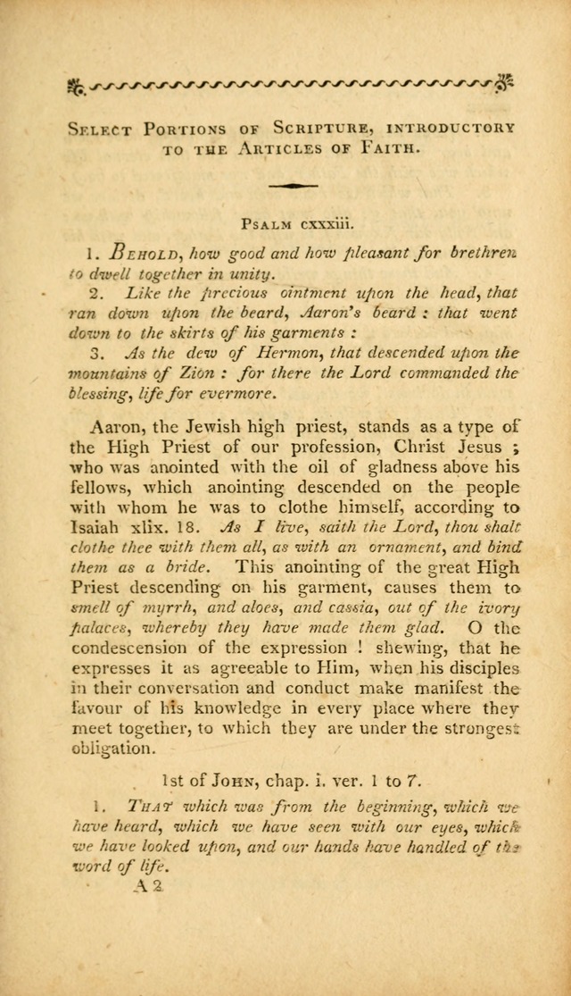 Psalms, Hymns and Spiritual Songs: selected and designed for the use of  the church universal, in public and private devotion; with an appendix, containing the original hymns omitted in the last ed. page 5