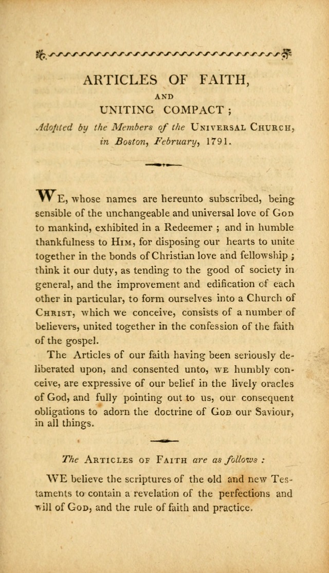 Psalms, Hymns and Spiritual Songs: selected and designed for the use of  the church universal, in public and private devotion; with an appendix, containing the original hymns omitted in the last ed. page 7