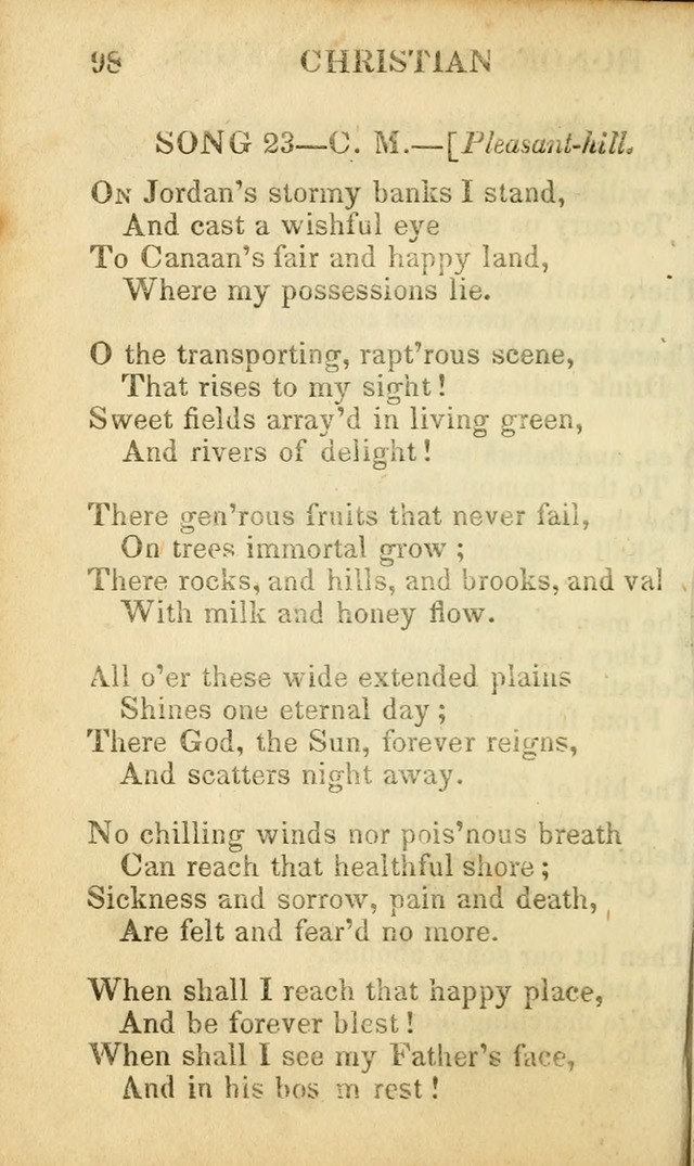 Psalms, Hymns, and Spiritual Songs: original and selected (5th ed.) page 100