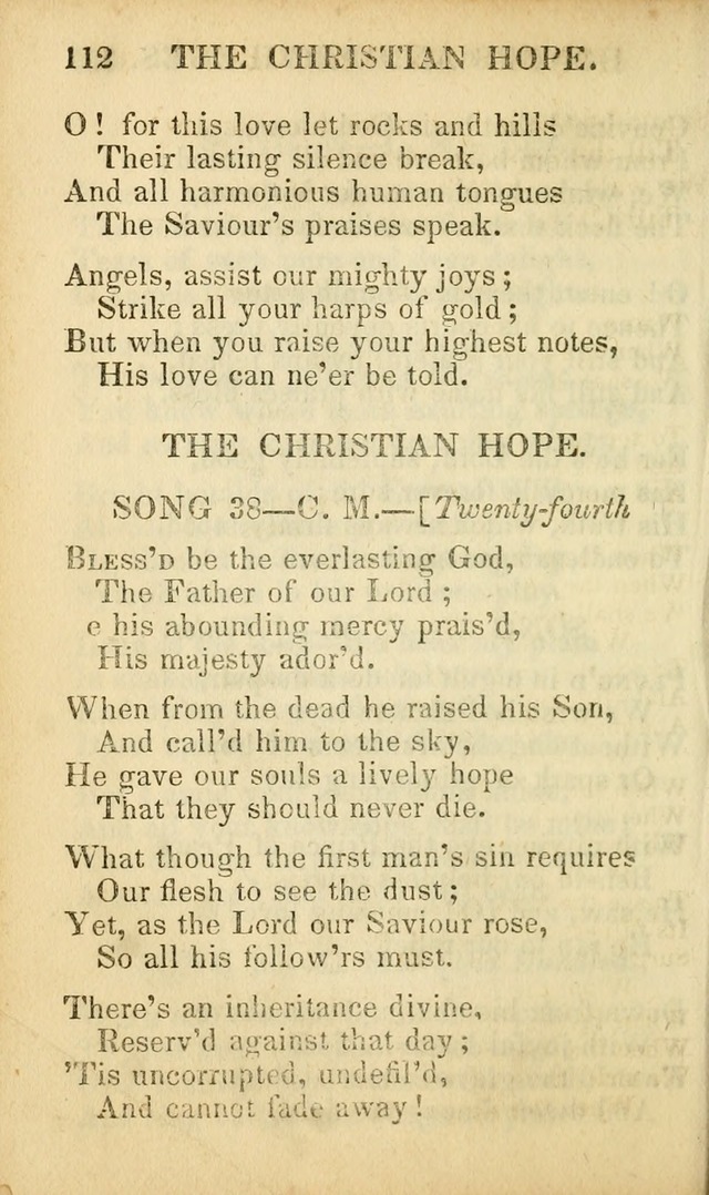 Psalms, Hymns, and Spiritual Songs: original and selected (5th ed.) page 114