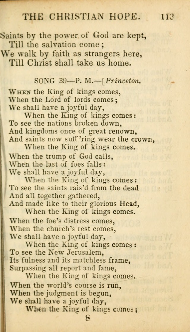 Psalms, Hymns, and Spiritual Songs: original and selected (5th ed.) page 115