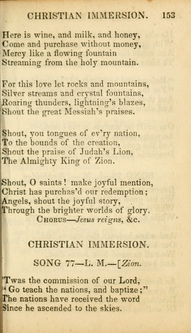 Psalms, Hymns, and Spiritual Songs: original and selected (5th ed.) page 155