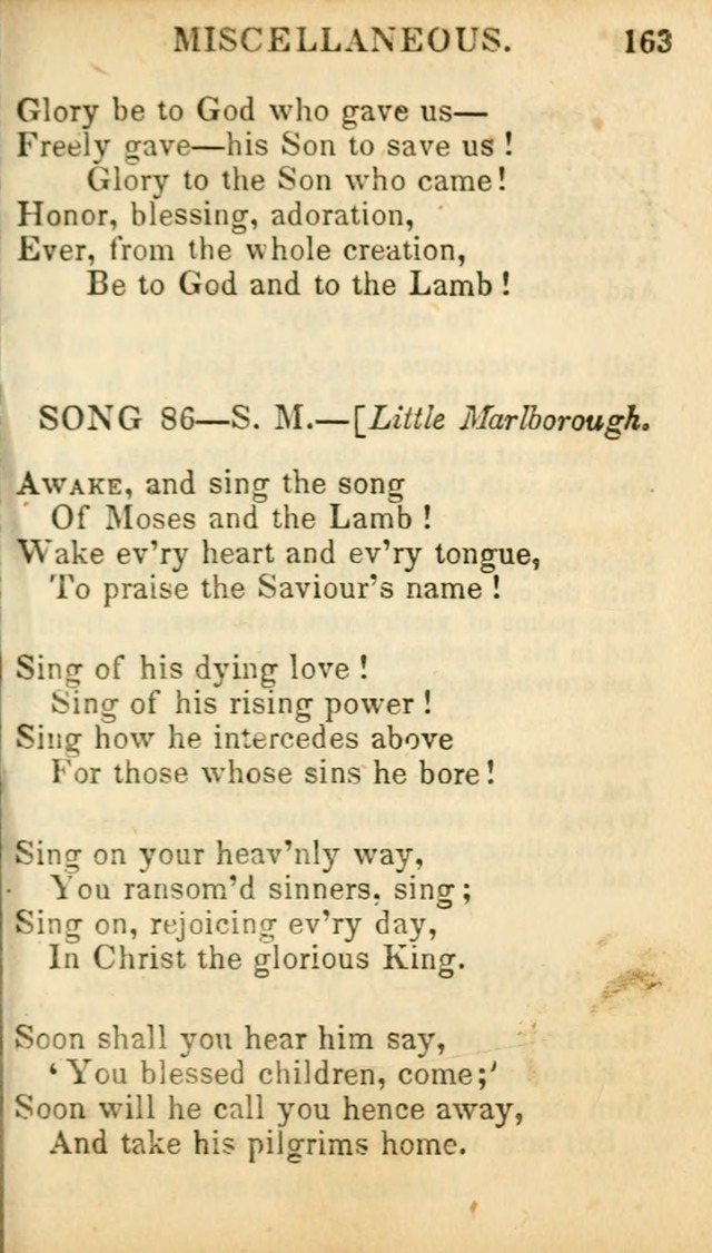 Psalms, Hymns, and Spiritual Songs: original and selected (5th ed.) page 165