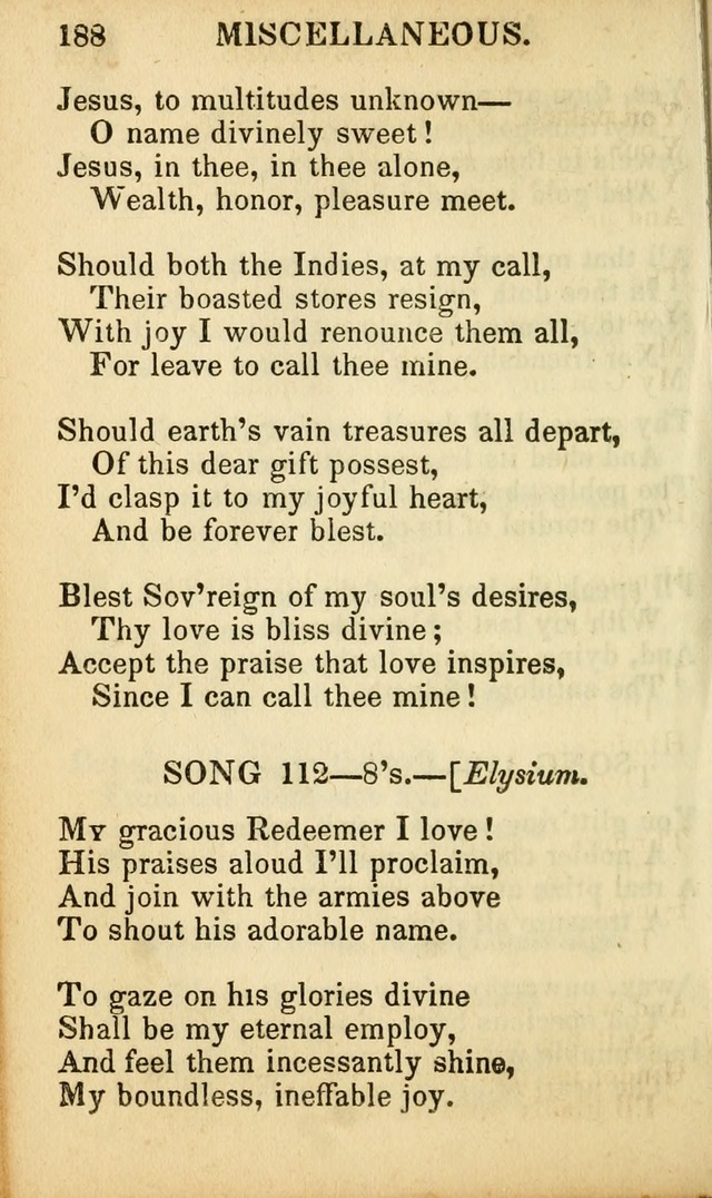 Psalms, Hymns, and Spiritual Songs: original and selected (5th ed.) page 190