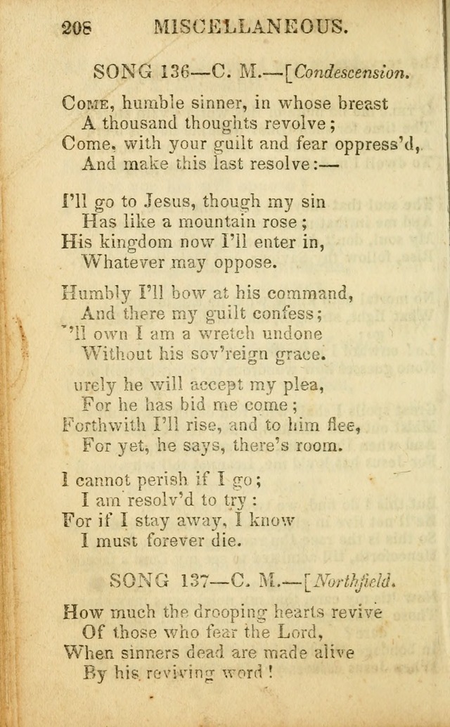 Psalms, Hymns, and Spiritual Songs: original and selected (5th ed.) page 210