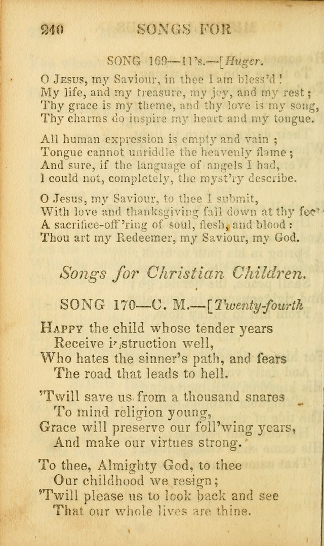 Psalms, Hymns, and Spiritual Songs: original and selected (5th ed.) page 242