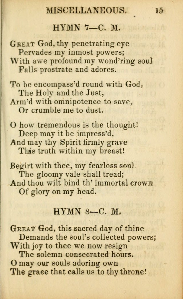 Psalms, Hymns, and Spiritual Songs: original and selected (5th ed.) page 273