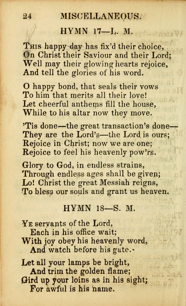 Psalms, Hymns, and Spiritual Songs: original and selected (5th ed.) page 282