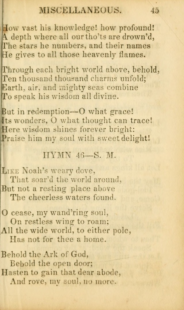 Psalms, Hymns, and Spiritual Songs: original and selected (5th ed.) page 303