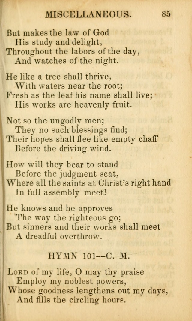 Psalms, Hymns, and Spiritual Songs: original and selected (5th ed.) page 343