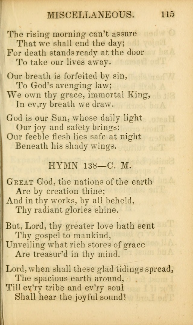 Psalms, Hymns, and Spiritual Songs: original and selected (5th ed.) page 373