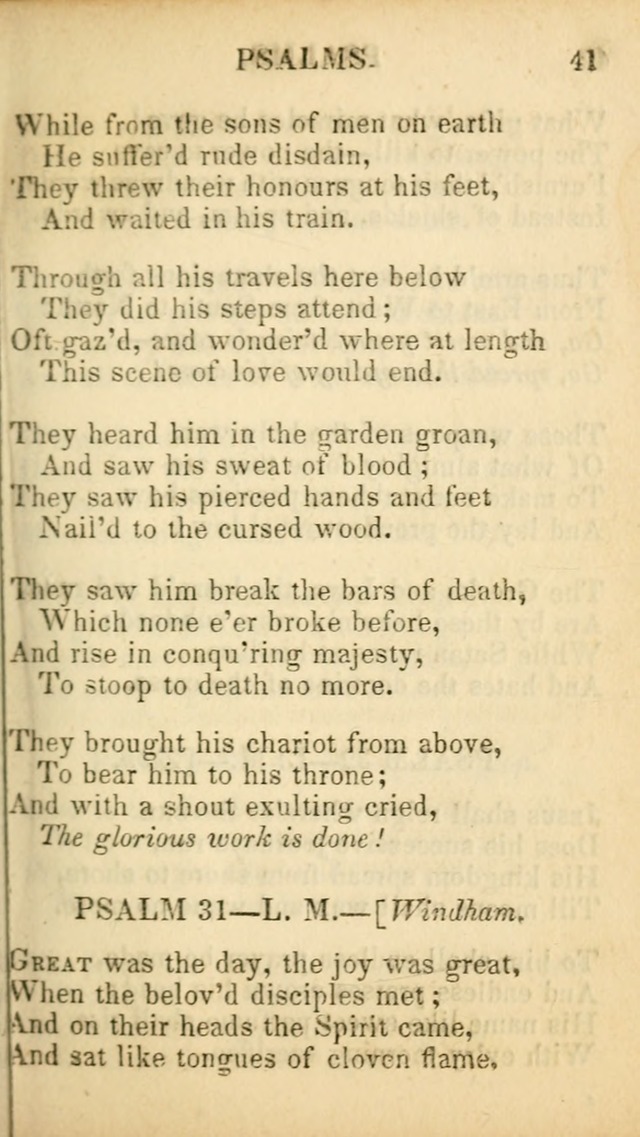 Psalms, Hymns, and Spiritual Songs: original and selected (5th ed.) page 43
