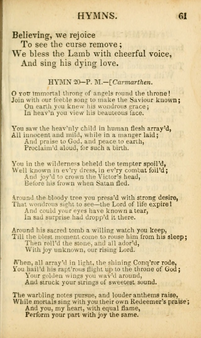 Psalms, Hymns, and Spiritual Songs: original and selected (5th ed.) page 63