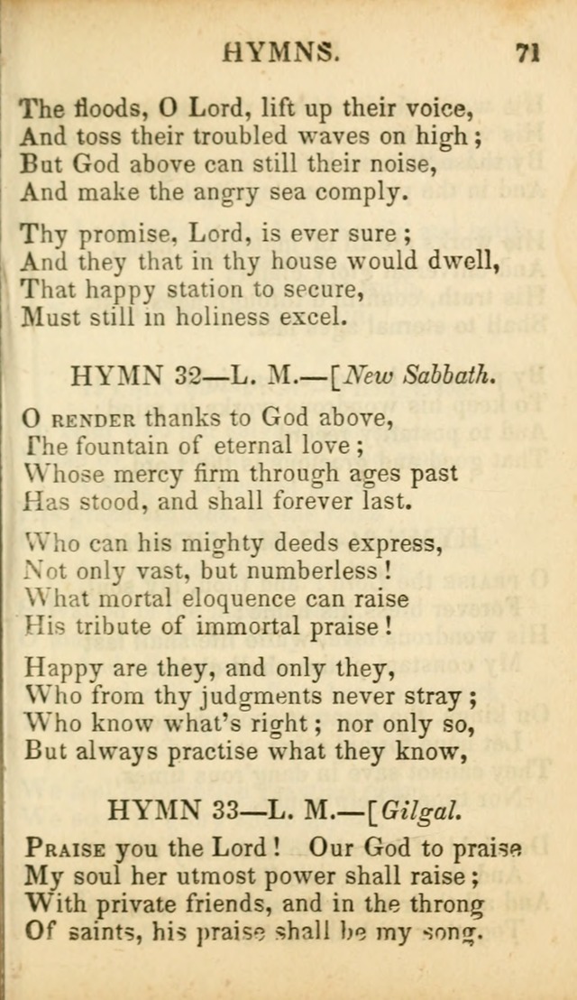 Psalms, Hymns, and Spiritual Songs: original and selected (5th ed.) page 73